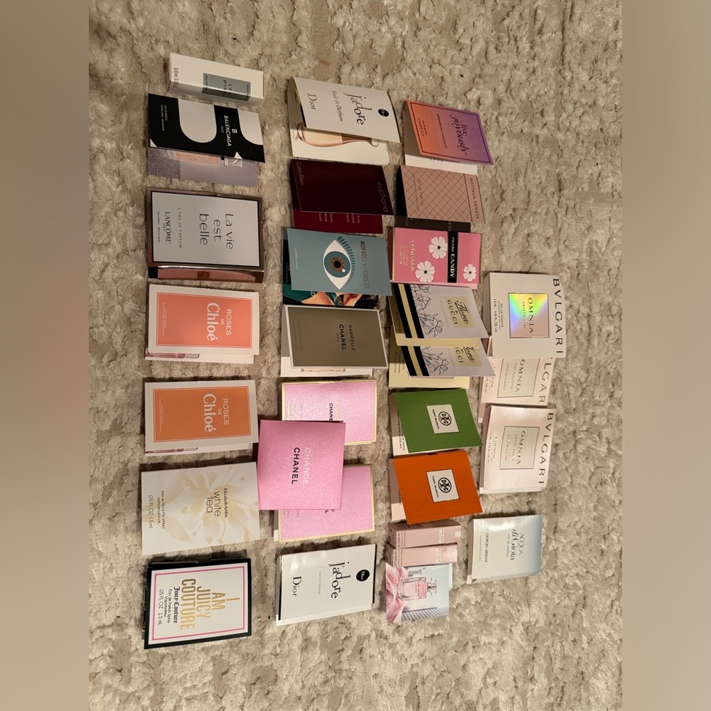 All New 28 perfume samples!